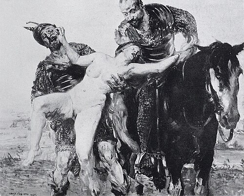 Frauenräuber, 1904, Lovis Corinth
