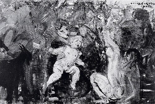 Jugend des Zeus (Entwurf), 1905, Lovis Corinth