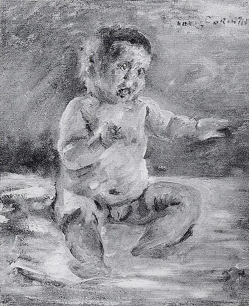 Baby Thomas, Sohn des Künstlers, 1905, Lovis Corinth