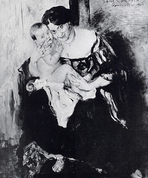 Mutter und Kind, 1905, Lovis Corinth