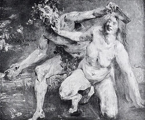 Faun und Nymphe, 1906, Lovis Corinth