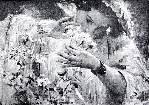 Hände mit Blumen, 1907, Lovis Corinth