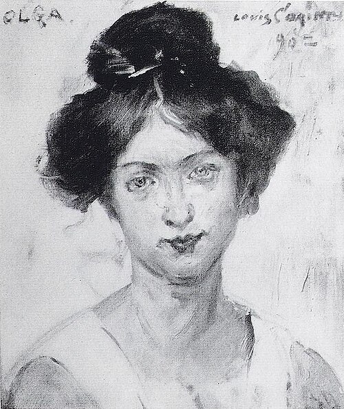 Porträt Olga, 1907, Lovis Corinth