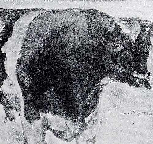 Der Stier, 1908, Lovis Corinth