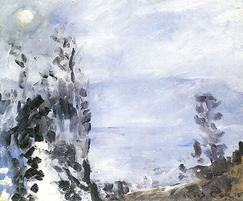 Walchensee, Junimond, 1920, Lovis Corinth