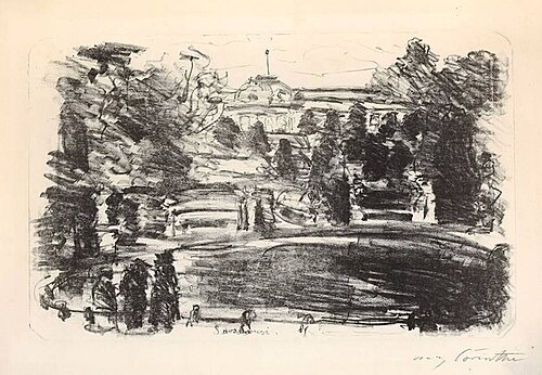 Sanssouci, , Lovis Corinth