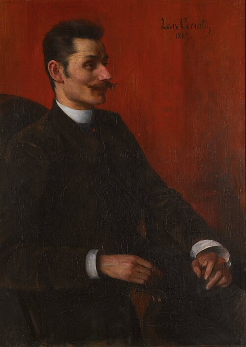 Portrait of Mr. Lilienthal, 1889, Lovis Corinth