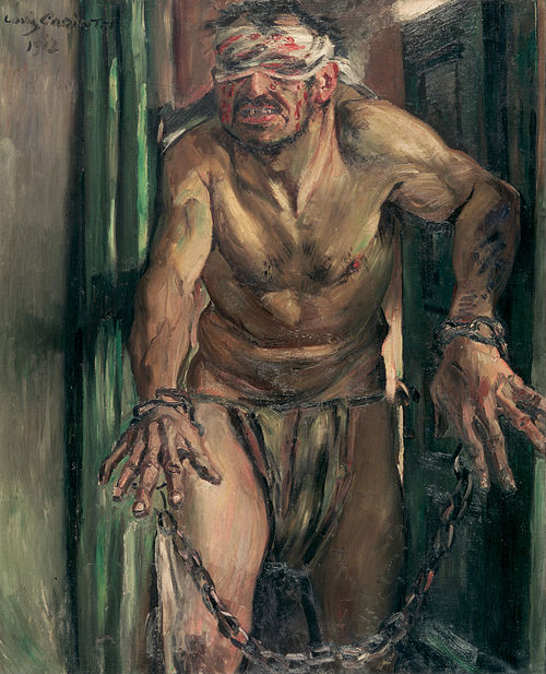 The Blinded Samson, 1912, Lovis Corinth
