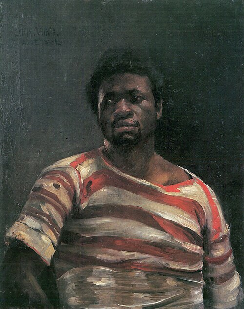 Black Othello, 1884, Lovis Corinth