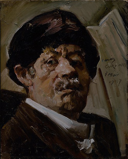 Autoportrait, 1917, Lovis Corinth
