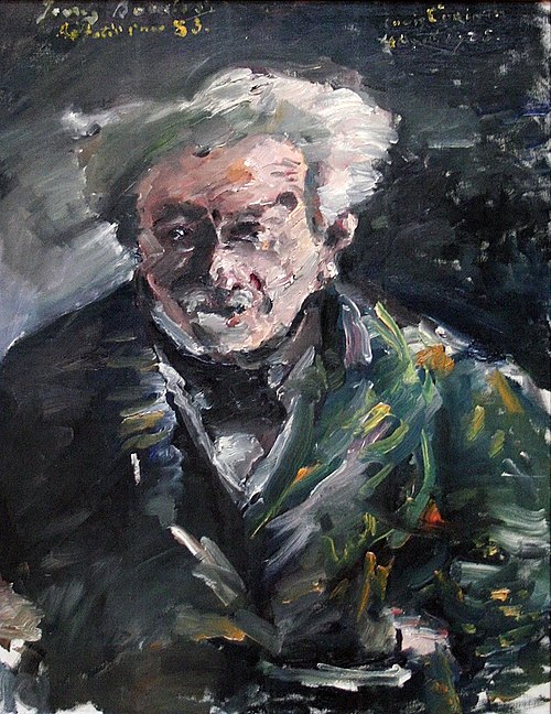 Portrait Georg Brandes, 1925, Lovis Corinth