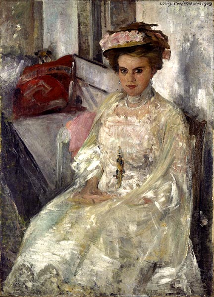 Porträt Frau Douglas, 1909, Lovis Corinth