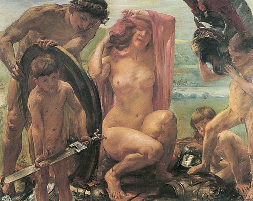 The weapons of Mars, 1910, Lovis Corinth