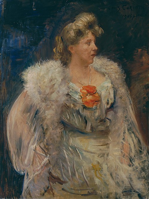 Portrait of Miss Halbe, 1905, Lovis Corinth