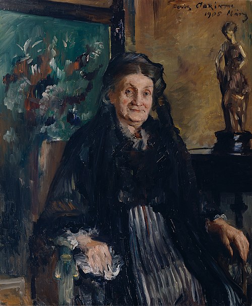 Porträt der alten Frau Moll, 1905, Lovis Corinth