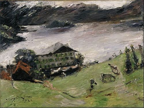 Landscape at the Walchensee, 1923, Lovis Corinth