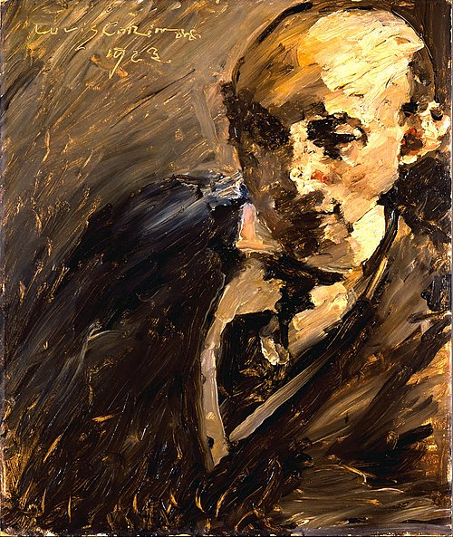 Portrait of Alfred Kuhn, 1923, Lovis Corinth