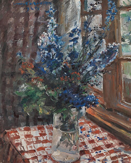 Delphinium, 1924, Lovis Corinth