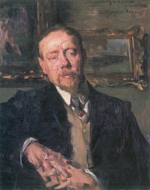Der Maler Paul Gorge, 1908, Lovis Corinth