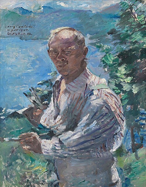 Self-portrait, 1924, Lovis Corinth