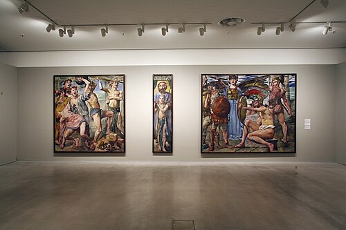 Wandschmuck der Villa Katzenellenbogen, 1913, Lovis Corinth