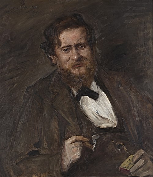 Portrait des Malers Fritz Rumpf, 1901, Lovis Corinth