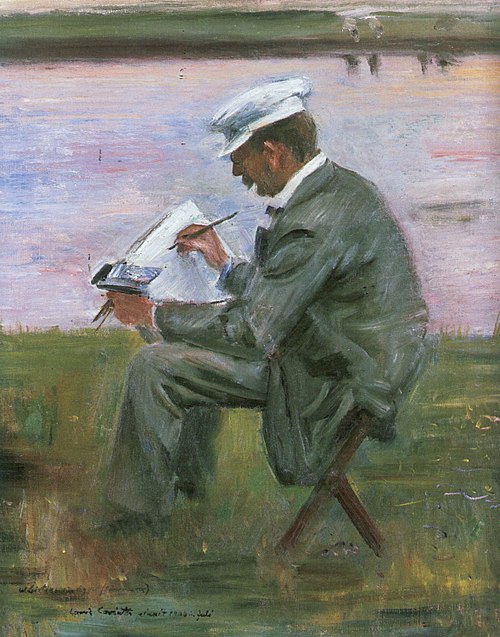 Portrait of the painter Walter Leistikow, 1900, Lovis Corinth