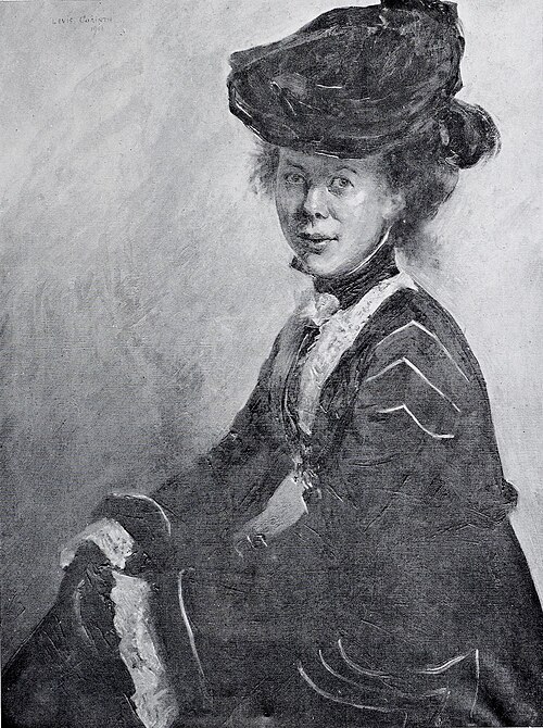 Bildnis Frau Schreiber, 1901, Lovis Corinth