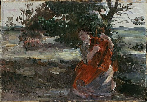 Entwurf zu Orpheus, 1908, Lovis Corinth