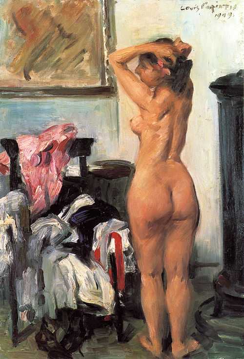 Modèle posant, 1909, Lovis Corinth