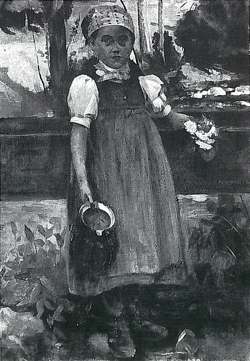 Schwarzwaldmädchen Marie, 1885, Lovis Corinth