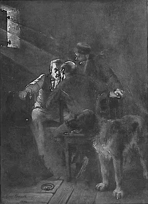 Das Komplott, 1884, Lovis Corinth
