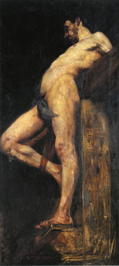 Crucified Thief, 1883, Lovis Corinth