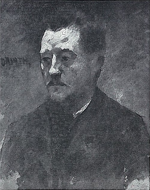 Männliches Porträt, 1884, Lovis Corinth