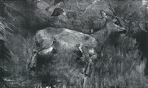 Toter Rehbock, 1886, Lovis Corinth