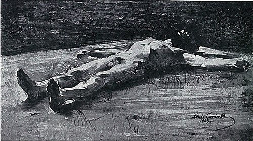 Leichnam Christi, 1889, Lovis Corinth