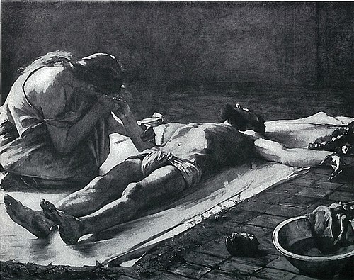 Pietà, 1889, Lovis Corinth