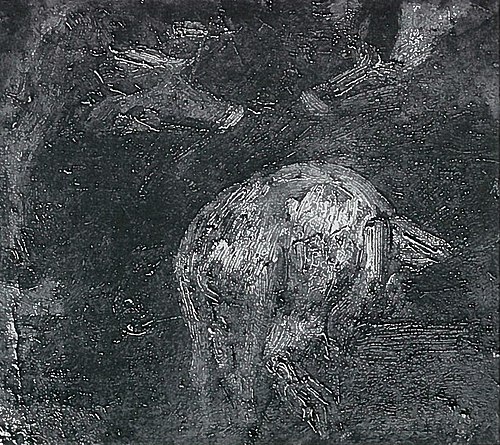 Schwein (Studie), 1889, Lovis Corinth