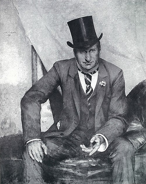 Portrait of the Actor Hugo Rogall, 1890, Lovis Corinth