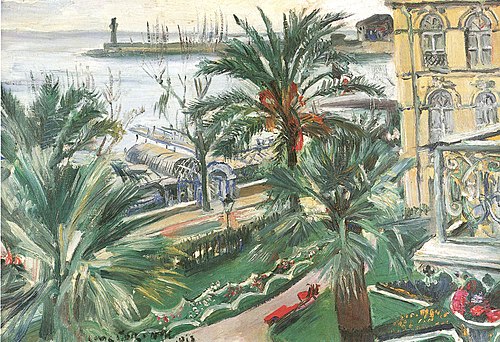 On the Riviera (Mentone), 1913, Lovis Corinth