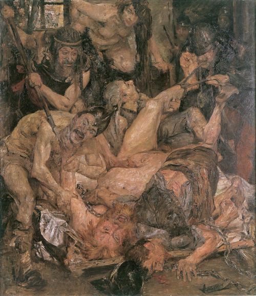 The Capture of Samson, 1907, Lovis Corinth
