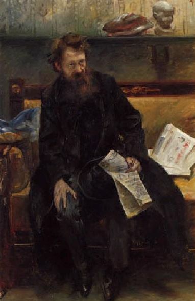 Peter Hille, 1902, Lovis Corinth