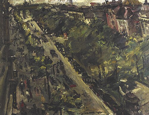 Berlin, Unter den Linden, 1922, Lovis Corinth