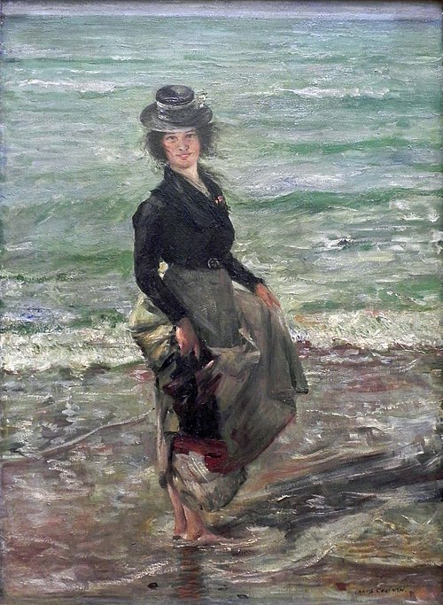 Paddel-Petermannchen, 1902, Lovis Corinth