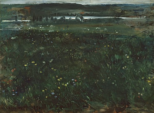 Bei Unterschäftlarn an der Isar, 1896, Lovis Corinth
