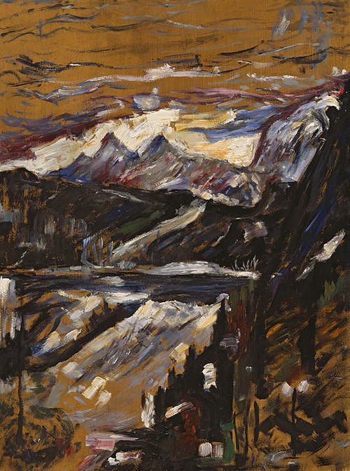 Der Walchensee, 1919, Lovis Corinth