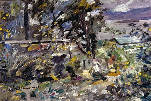 Walchensee, Silverway, 1923, Lovis Corinth