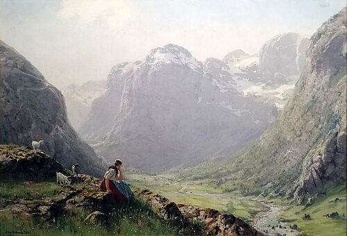 On the Mountaintop, , Hans Andreas Dahl