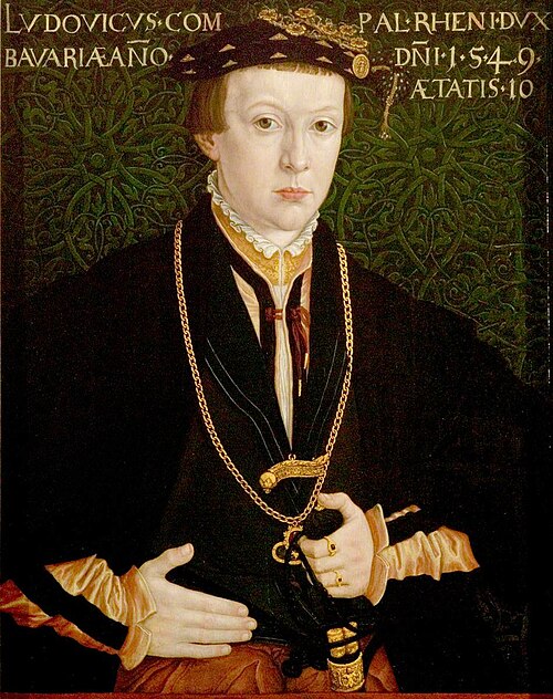 Ludwig, Count Palatine (1539–1583), Aged 10, 1549, Hans Besser