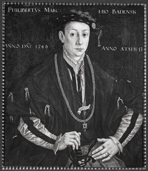 Markgraf Philibert von Baden, 1549, Hans Besser